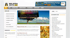 Desktop Screenshot of malaysiadirectory.info